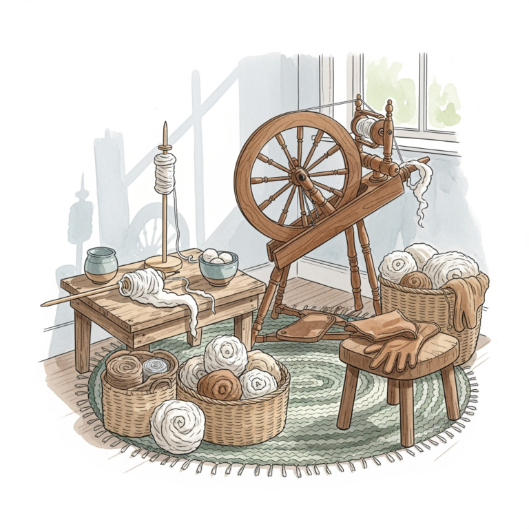 7 Best Spinning Wheel Bobbin Racks For Organization